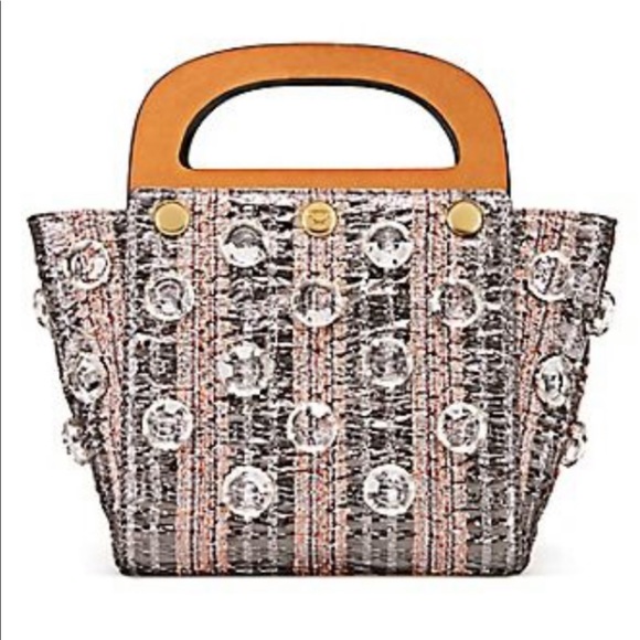 Tory Burch Handbags - Sale😊Tory Burch NWT Jacquard Small Bermuda Bag